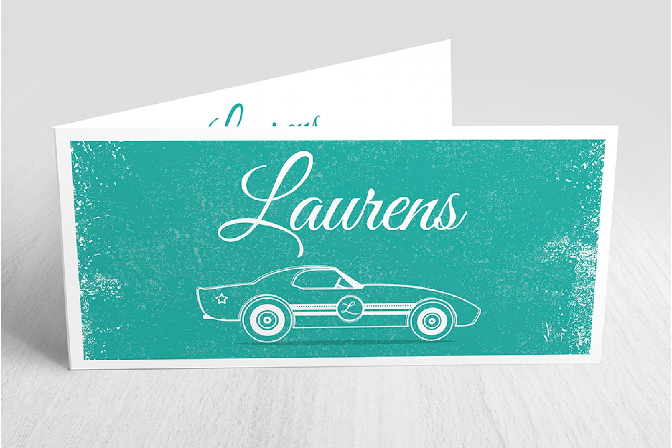 Stoere racewagen